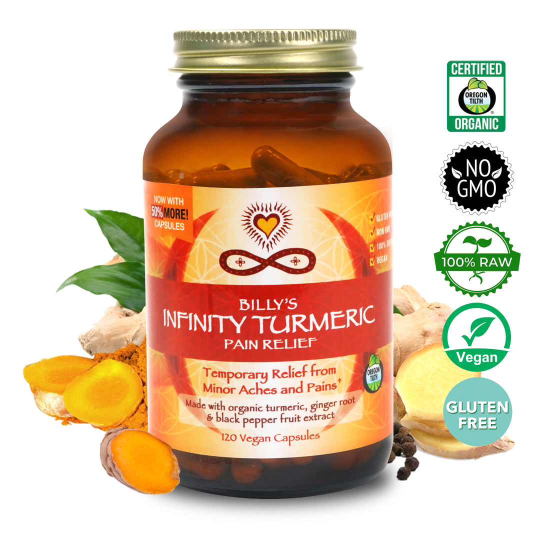Infinity Turmeric Pain Relief Capsules Infinity Greens