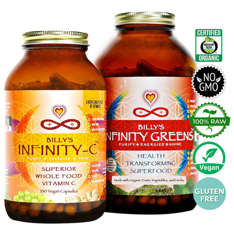 Infinity Greens Capsules + Infinity-C Capsules Bundle