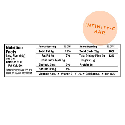 Infinity-C Powder + Infinity-C Bars Bundle
