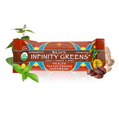 Infinity Green Bars (Box of 12)
