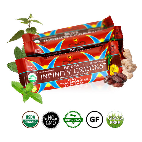 Infinity Green Bars (Box of 12)