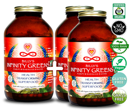 Infinity Greens 480 Capsules Special Get 2 More Plus Free Shipping