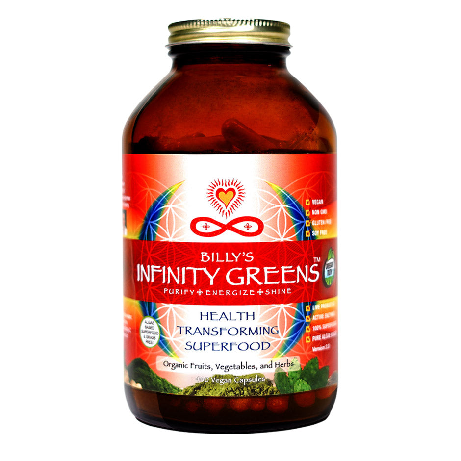 Infinity Greens capsules: 6 servings